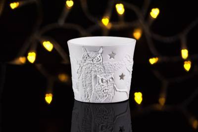 Starlight Votiv small Nr.246 Eule mit Durchbrüchen - 1