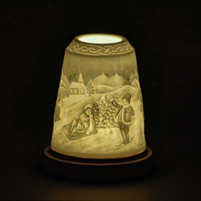 Starlight Glocke Nr.69 Schlittenfahrt im Winter - 0