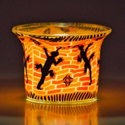 Votiv-Glas 63 Eidechsen - 1