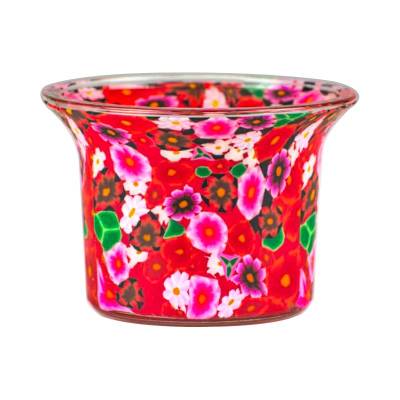 Votiv-Glas 124 Blumenwiese - 0