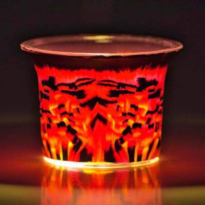 Votiv-Glas 140 Phantasiemotiv - 1