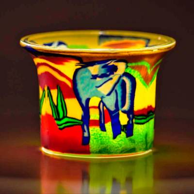 Votiv-Glas 216 stilisierter Elefant - 1