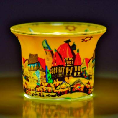 Votiv-Glas 307 Weihnachtsmarkt in Michelstadt - 1