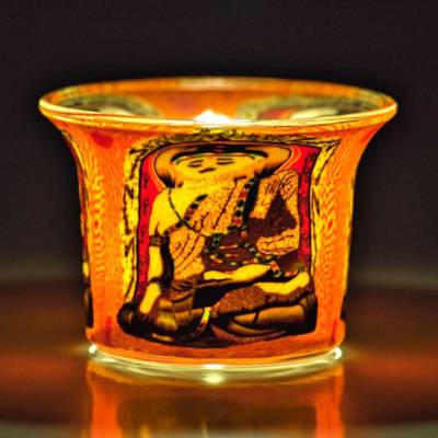 Votiv-Glas 309 Buddha - 1