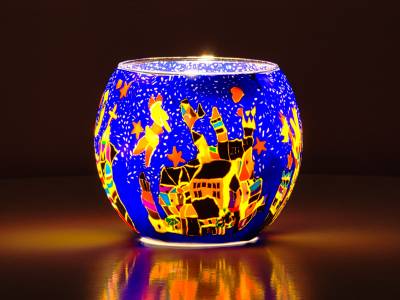 Leuchtglas 11cm Nr.35 Nürnberg - 1