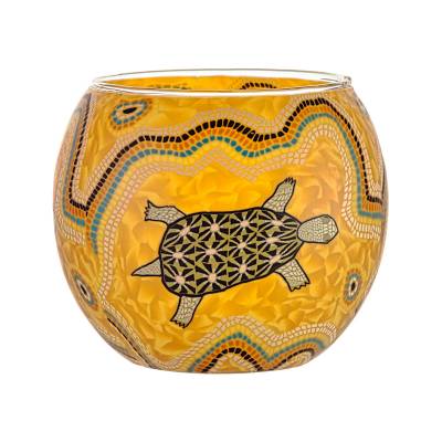 Leuchtglas 11cm Nr.275 Schildkröte - 0