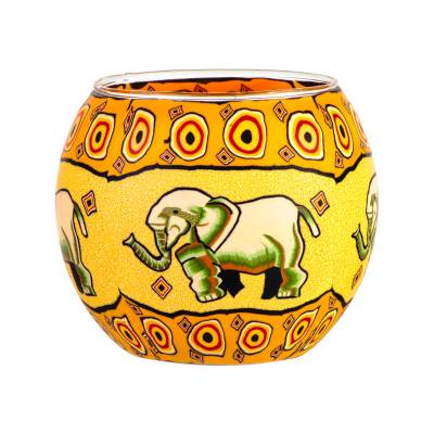 Leuchtglas 11cm Nr.286 Elefant - 0