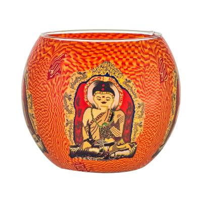 Leuchtglas 11cm Nr.309 Buddha - 0