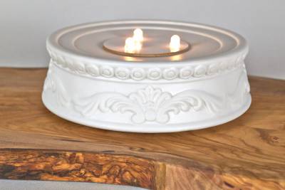 Starlight LED Base mit Dekorrand, batteriebetrieben - 1