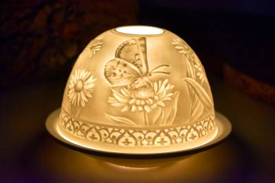 Starlight Nr.136 Frühling mit Blumen und Schmetterlingen - 1