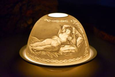 Starlight Nr.140 erotische Gemälde - eine liegende Frau - 1