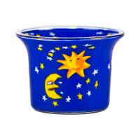 Votiv-Glas 41 Sonne Mond und Sterne