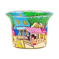 Votiv-Glas 562 - Stadtspaziergang, Cafe in der Stadt