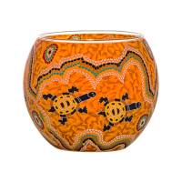 Leuchtglas 11cm Nr.272 Schildkrötenpaar, Schildkröte